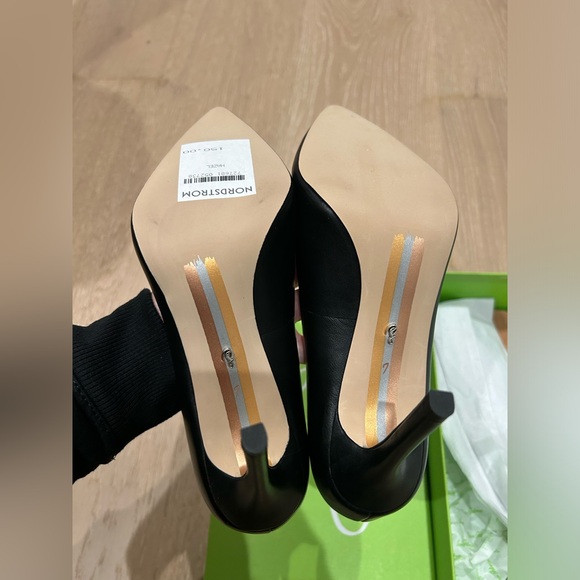 SAM EDELMAN HAZEL LEATHER high heels - Picture 6 of 14